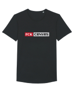 F*CK CORONAVIRUS Tricou mânecă scurtă guler larg Bărbat Skater