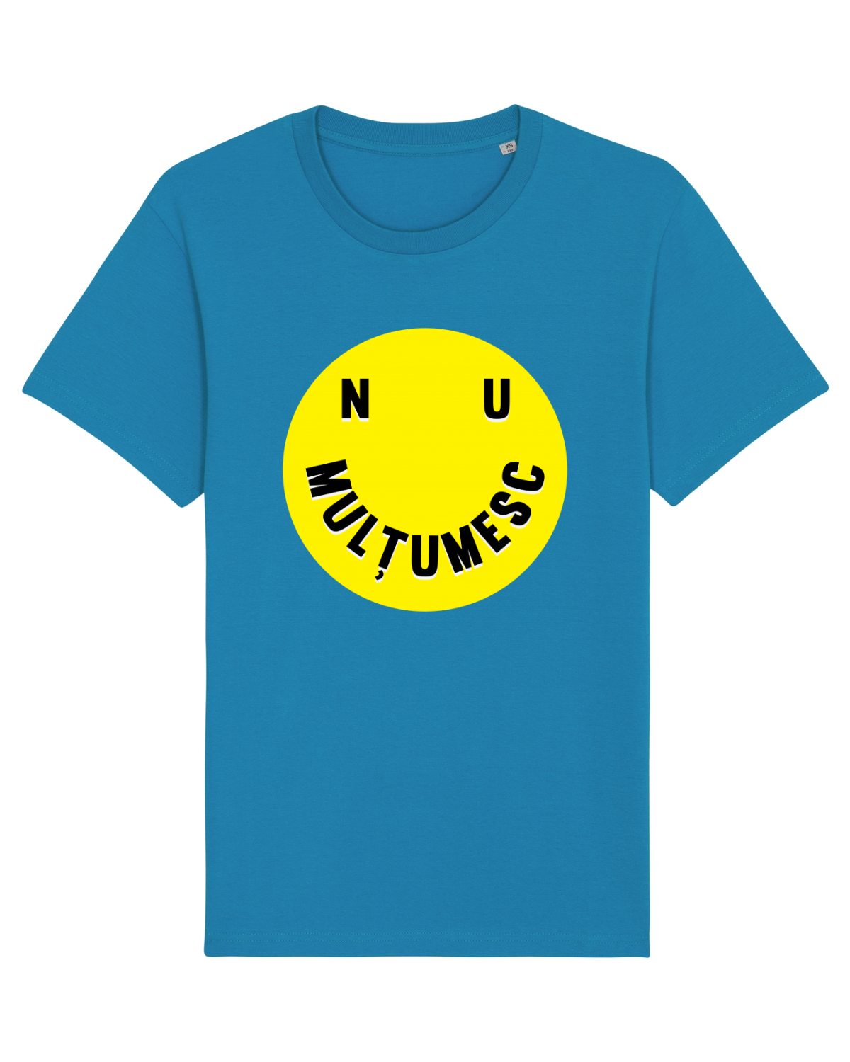 Tricou mânecă scurtă Unisex Rocker Azur