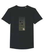 - coincidences dark - Tricou mânecă scurtă guler larg Bărbat Skater