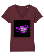 Motivation Tricou mânecă scurtă guler V Damă Evoker