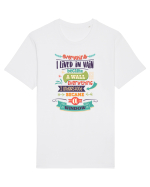 Deschide-ți mintea! Tricou mânecă scurtă Unisex Rocker