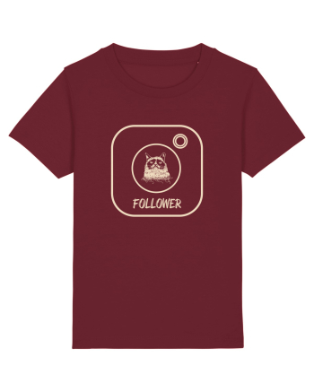 Cat - Follower Burgundy