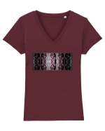 Snakes Tricou mânecă scurtă guler V Damă Evoker