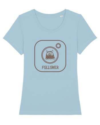 Cat - Follower ! Sky Blue