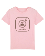 Cat - Follower ! Tricou mânecă scurtă  Copii Mini Creator