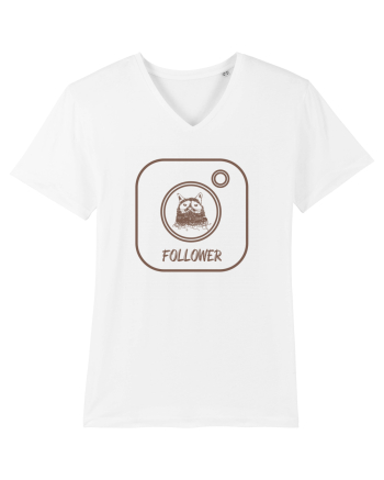 Cat - Follower ! White