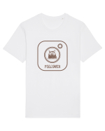 Cat - Follower ! Tricou mânecă scurtă Unisex Rocker
