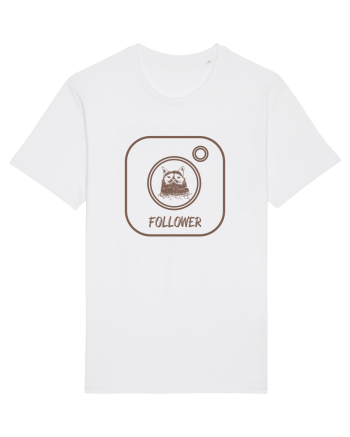Cat - Follower ! White