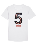 5 senses Tricou mânecă scurtă guler larg Bărbat Skater