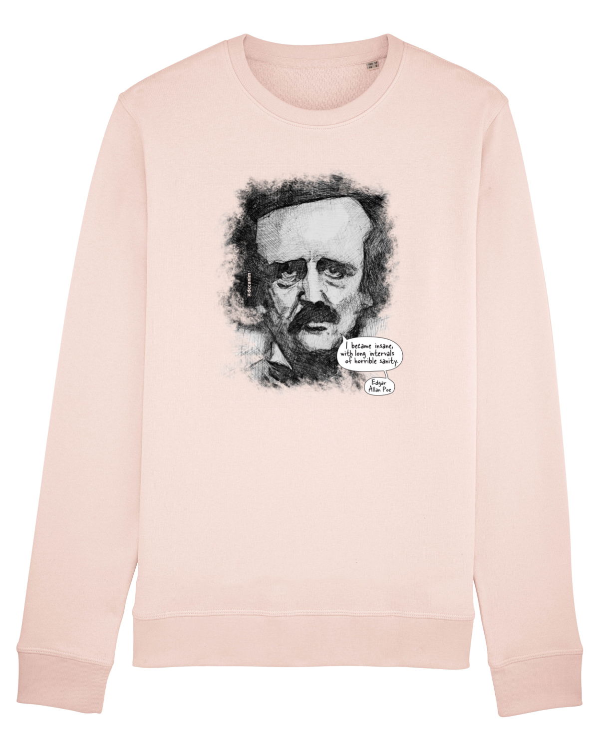 Bluză mânecă lungă Unisex Rise Candy Pink