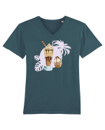 Frappe Tricou mânecă scurtă guler V Bărbat Presenter