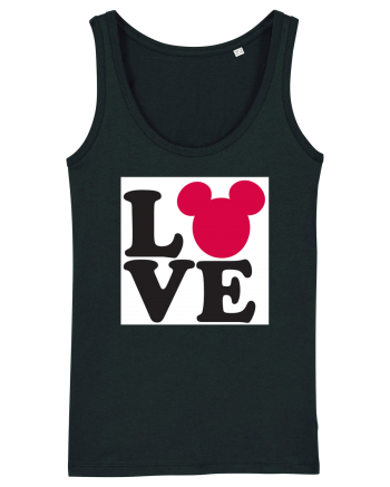 Tricou Mickey Mouse Love Black