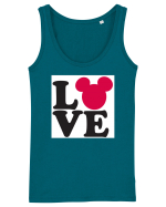 Tricou Mickey Mouse Love Maiou Damă Dreamer