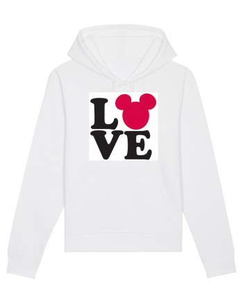 Tricou Mickey Mouse Love White