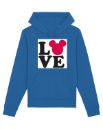 Tricou Mickey Mouse Love Hanorac Unisex Drummer