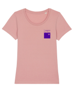 - all good #2 - Tricou mânecă scurtă guler larg fitted Damă Expresser