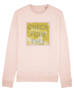 - check your eyes - Bluză mânecă lungă Unisex Rise