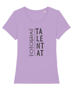 Fotograf Talentat ! Tricou mânecă scurtă guler larg fitted Damă Expresser