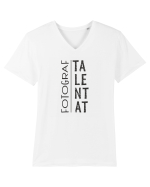 Fotograf Talentat ! Tricou mânecă scurtă guler V Bărbat Presenter