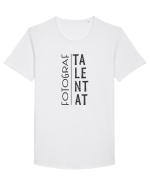 Fotograf Talentat ! Tricou mânecă scurtă guler larg Bărbat Skater
