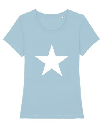 White Star Sky Blue
