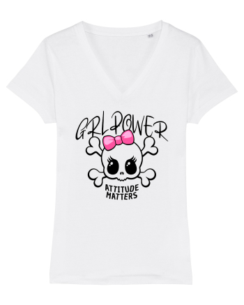 girl woman power White