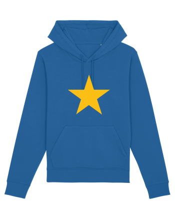 Yellow/Gold Star Royal Blue