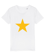Yellow/Gold Star Tricou mânecă scurtă  Copii Mini Creator