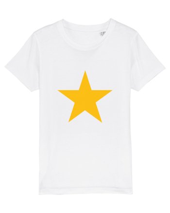 Yellow/Gold Star White