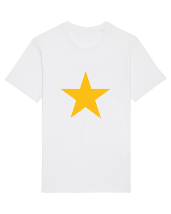 Yellow/Gold Star White