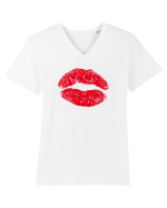 KISS Tricou mânecă scurtă guler V Bărbat Presenter