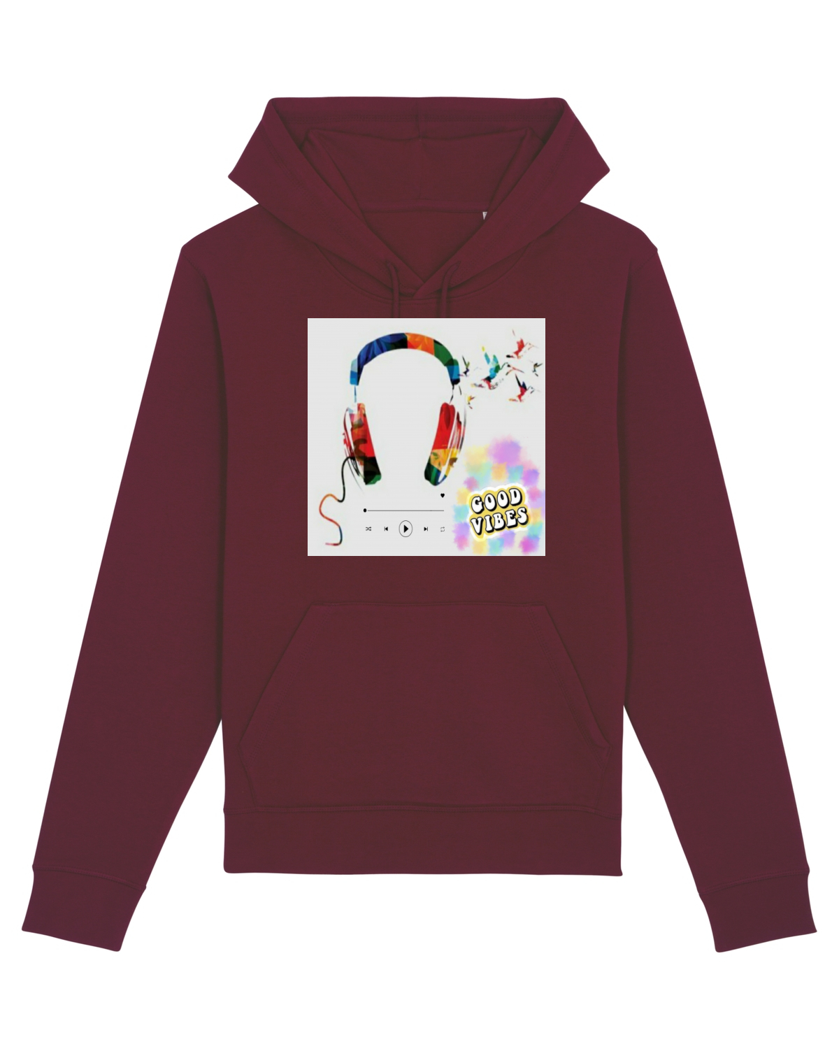 Hanorac Unisex Drummer Burgundy