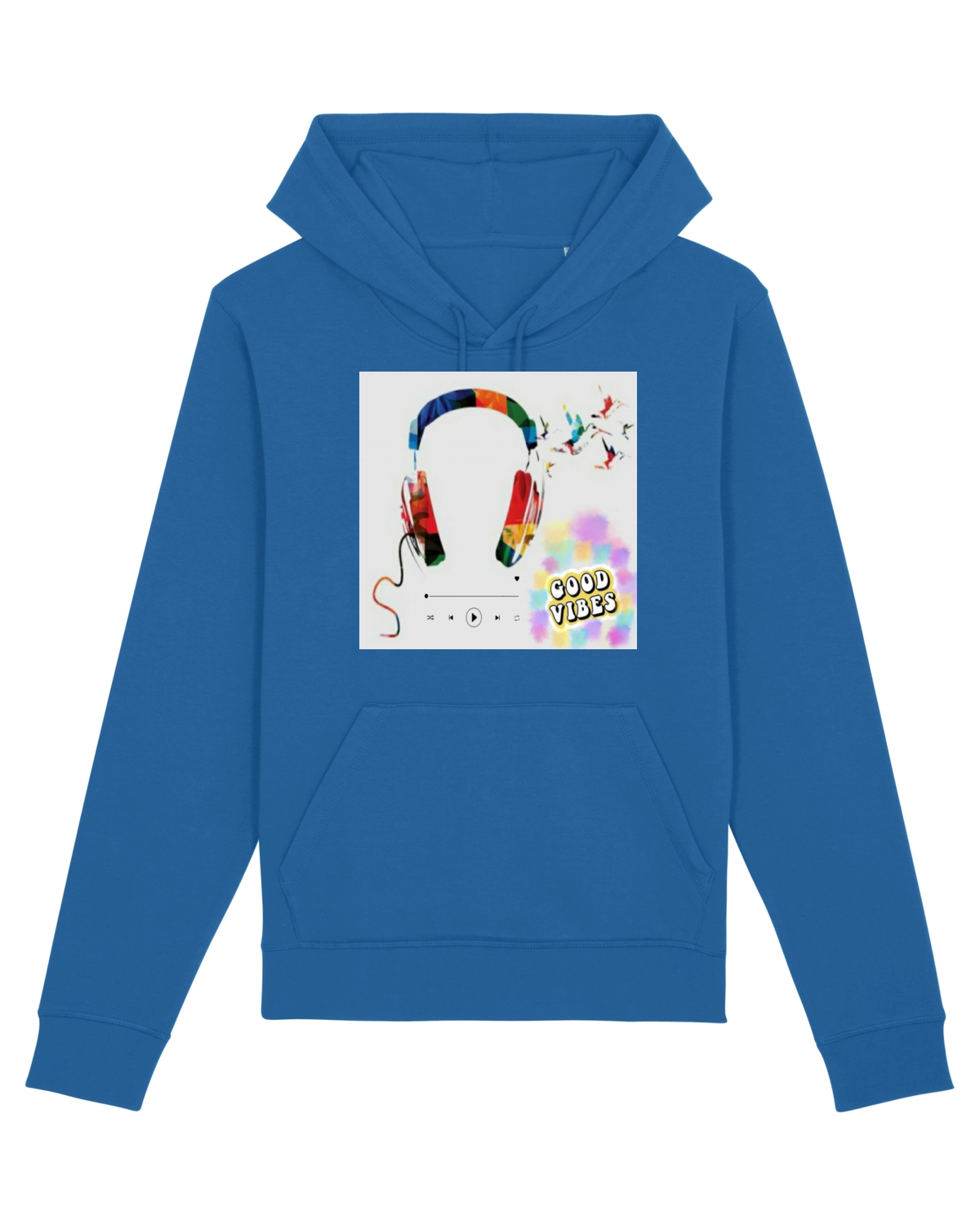 Hanorac Unisex Drummer Royal Blue