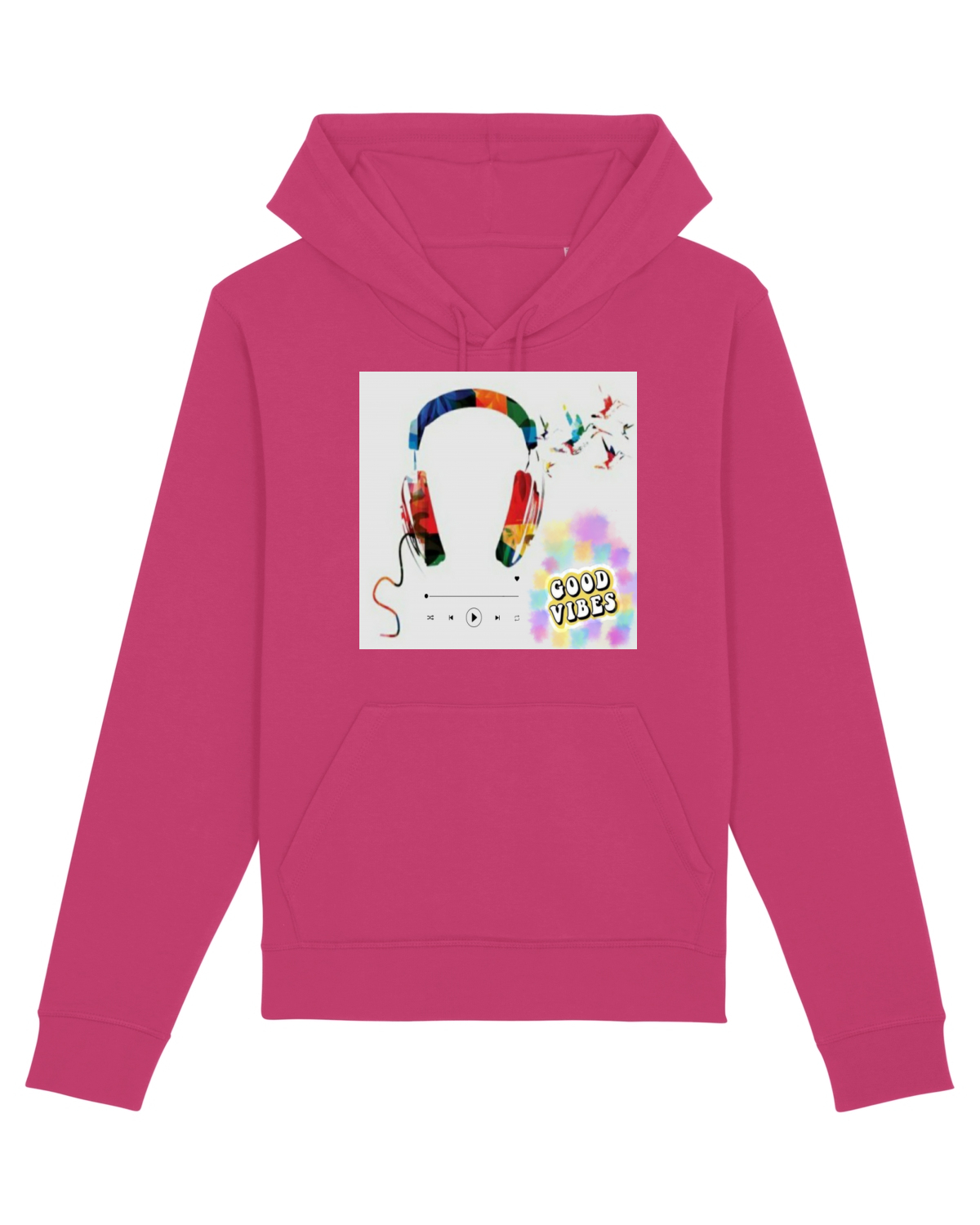 Hanorac Unisex Drummer Raspberry