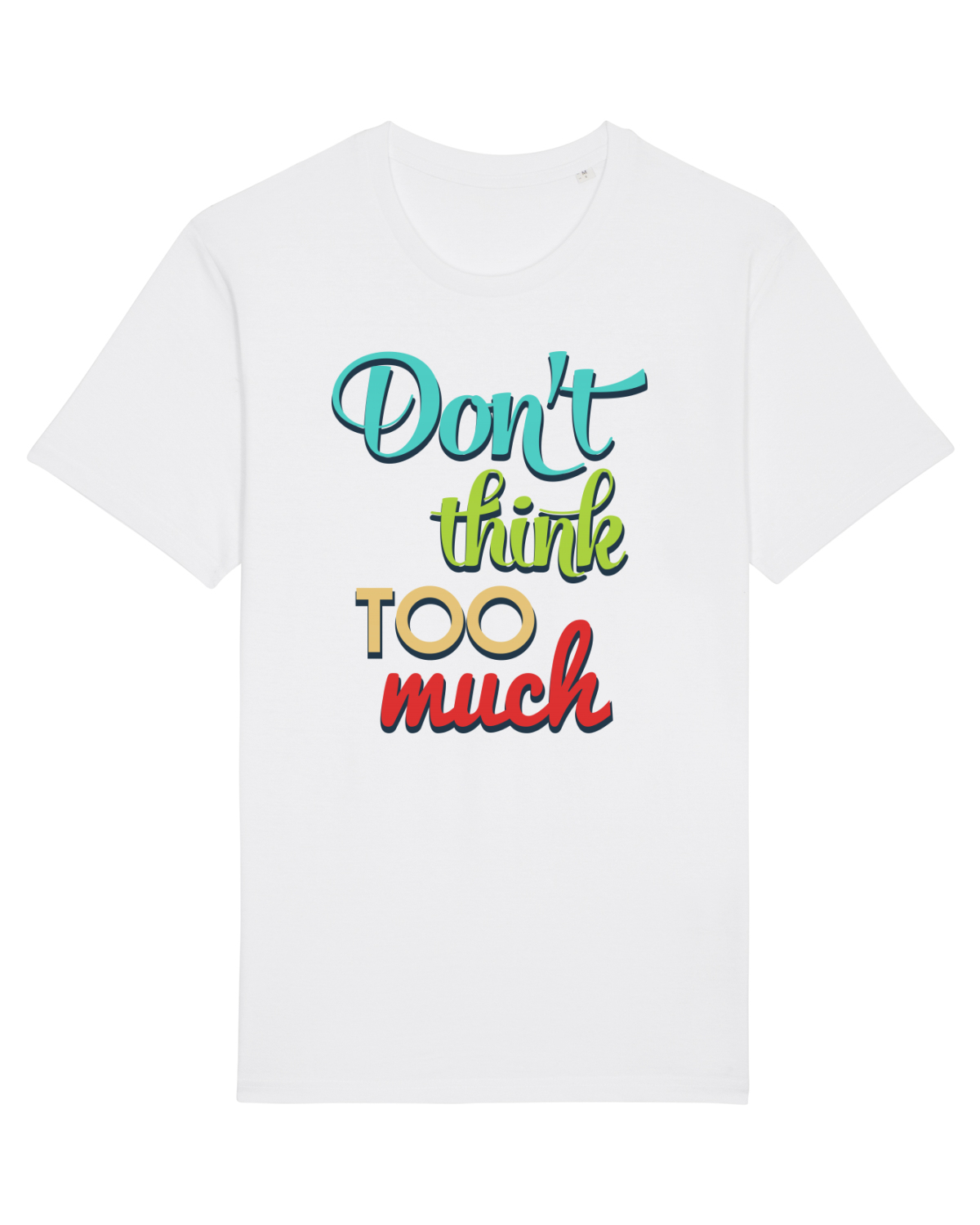 Tricou mânecă scurtă Unisex Rocker White