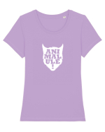 Animalule Tricou mânecă scurtă guler larg fitted Damă Expresser