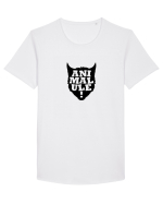 Animalule Tricou mânecă scurtă guler larg Bărbat Skater