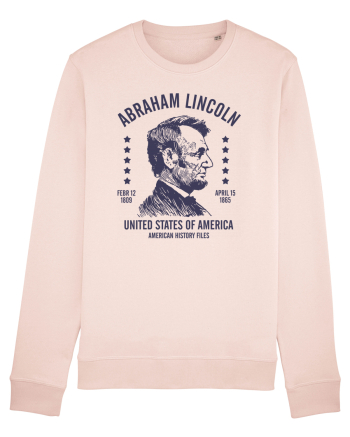 abraham lincoln united states america Candy Pink