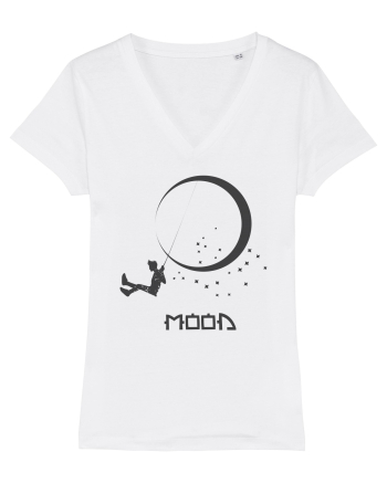 fly me to the moon White