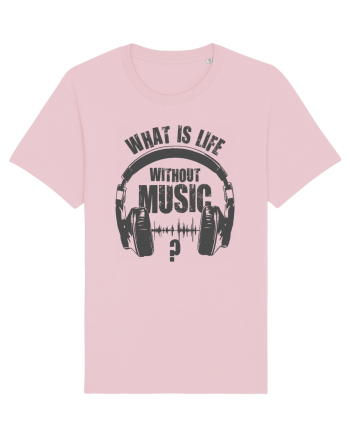 music is life Cotton Pink