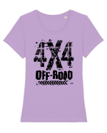 4x4 offroad adventure Tricou mânecă scurtă guler larg fitted Damă Expresser
