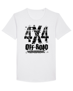 4x4 offroad adventure Tricou mânecă scurtă guler larg Bărbat Skater