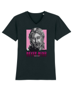 Never Mind - Bad Day Tricou mânecă scurtă guler V Bărbat Presenter