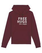 Free Hugs (for dogs) Hanorac Unisex Drummer
