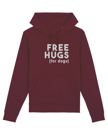 Free Hugs (for dogs) Burgundy