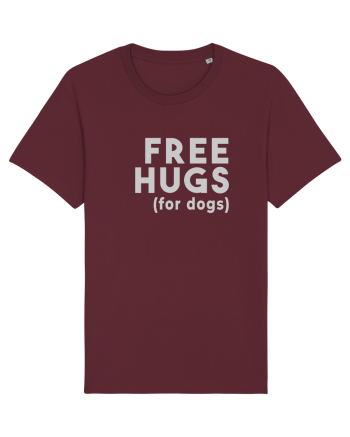 Free Hugs (for dogs) Burgundy
