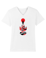 După Soare Tricou mânecă scurtă guler V Bărbat Presenter