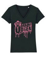 drama queen Tricou mânecă scurtă guler V Damă Evoker