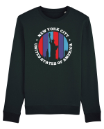 new york statue liberty Bluză mânecă lungă Unisex Rise