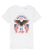 independence day 4 july Tricou mânecă scurtă  Copii Mini Creator